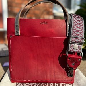 BNNU OOAK SoRetro Especial Reservo Perfect FYG Leather Crossbody Tote